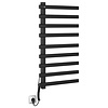 Sapho Handdoekradiator Sapho Elcor 48x92 cm 128 Watt Mat Zwart