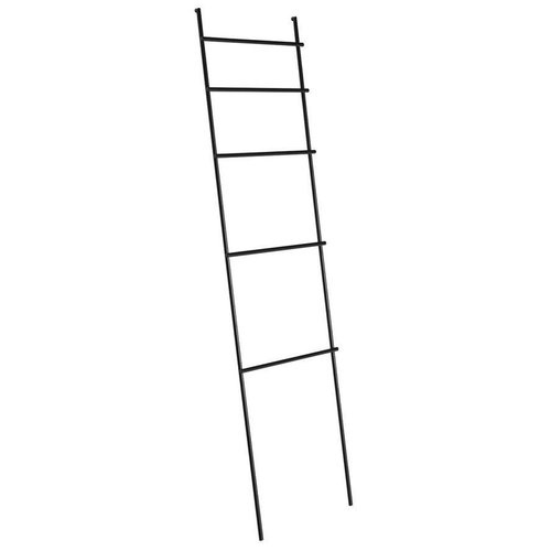 Handdoekhouder Ladder Sapho Debut 186 cm Zwart Mat 
