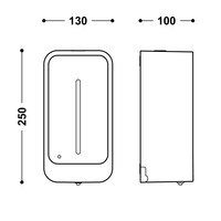 Elektronische Zeepdispenser Tres Tempo Standard Wit