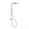 Regendoucheset Tres Slim Exclusive Opbouw Mengkraan met Antikalk Handdouche RVS