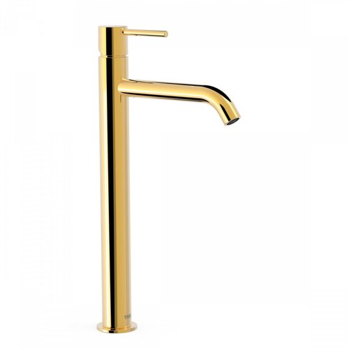 Wastafelmengkraan Tres Study Exclusive 38,5 cm 1-Knop Rond Goud 