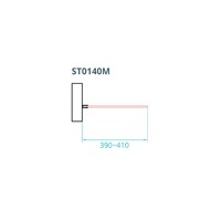 Inloopdouche Van Rijn ST01 Zonder Stabilisatiestang 40x200 cm Helder Glas 8 mm RVS