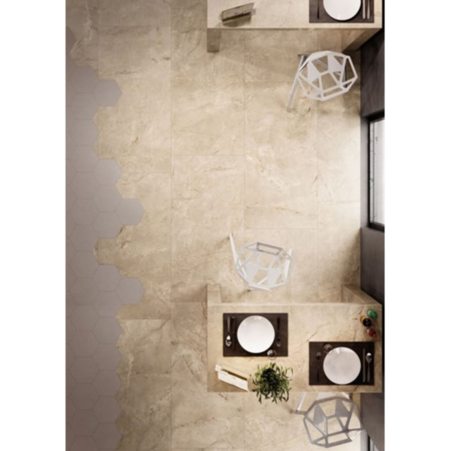 Vloertegel Keope Lux Crema Beige Mat 60x60 (Doosinhoud 1.08M2) (prijs per m2)