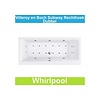 Riho Ligbad Villeroy & Boch Subway 180x80 cm met Balboa Whirlpool systeem Dubbel