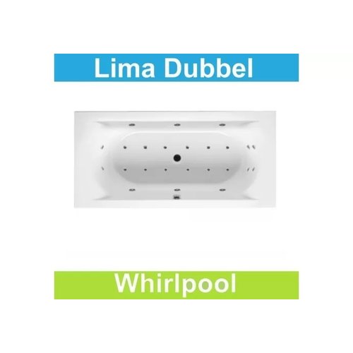 Ligbad Riho Lima 200 x 90 cm Whirlpool Dubbel systeem 