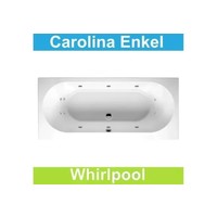 Ligbad Riho Carolina 170 x 80 cm Whirlpool Enkel systeem