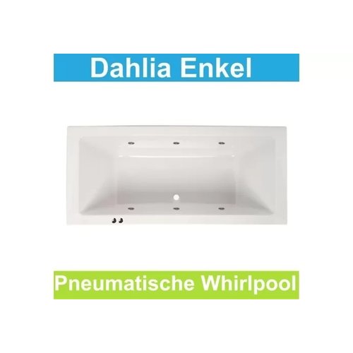 Whirlpool Pneumatisch Boss & Wessing Dahlia 170x75 cm Enkel Systeem 