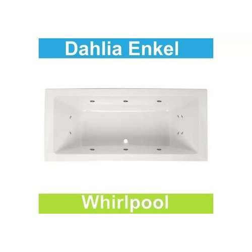 Whirlpool Boss & Wessing Dahlia 170x75 cm Enkel systeem 