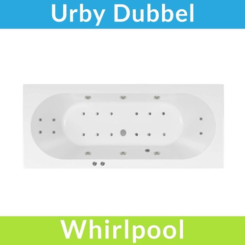 Whirlpool Boss & Wessing Urby 190x90 cm Dubbel systeem 