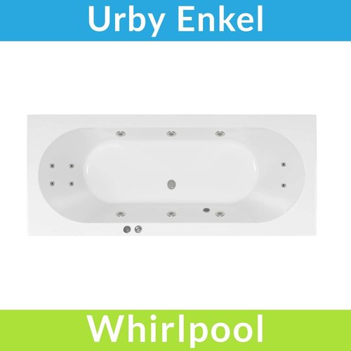 Whirlpool Boss & Wessing Urby 190x90 cm Enkel systeem 