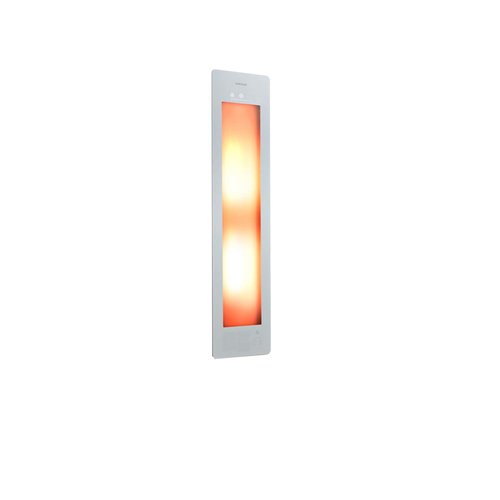 Sunshower Plus M Round Infrarood en UV-licht 140x33 cm Inbouw - Opbouw vlak of hoek White 