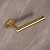 Brauer Toiletrolhouder Brauer Gold Wandmontage met PVD coating Geborsteld Goud