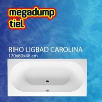 Ligbad Carolina 170X80X48 Cm Wit