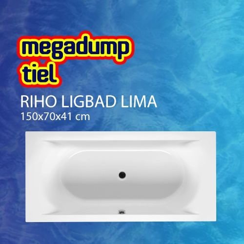 Ligbad Lima 150X70X41 Cm Wit 