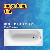 Ligbad Miami 170X70X43 Cm Wit