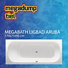 MegaBath Ligbad Aruba 170X75X45 Cm