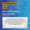 MegaBath Ligbad Martinique 180X80X44 Cm