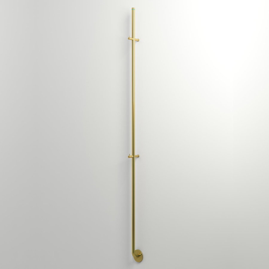 Elektrische Radiator Stick Instamat Jay 172x5 cm Messing Goud