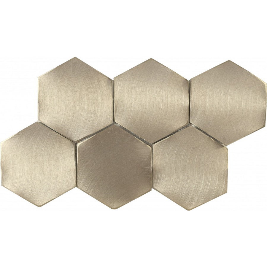 Hexagon Dune Icon 28x16.2 cm Gold (prijs per stuk) OP=OP