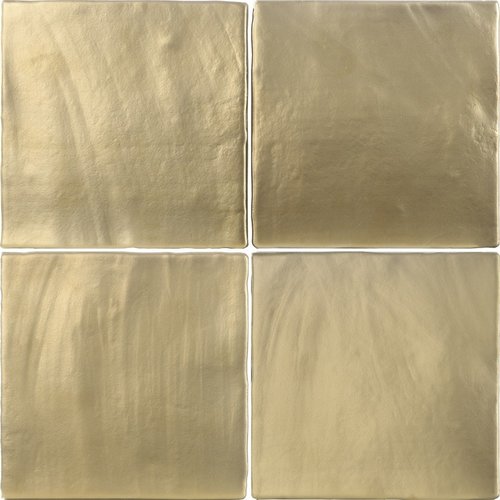 Wandtegel Dune Tabarca 15x15 cm Matt Gold (Prijs per m2) 