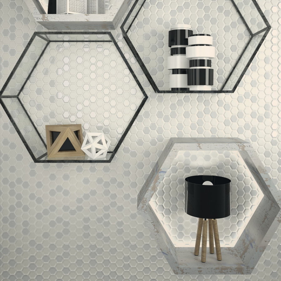 Hexagon Dune Tango DK 30.1x29.7 cm (prijs per 1.34m2)