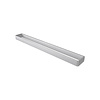 Haceka Handdoekhouder Haceka Aline Brushed 60,8x3,5 cm Aluminium Geborsteld Zilver