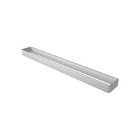 Handdoekhouder Haceka Aline Brushed 60,8x3,5 cm Aluminium Geborsteld Zilver