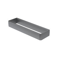 Handdoekring Haceka Aline Grey 25,9x3,5 cm Aluminium Mat Grijs