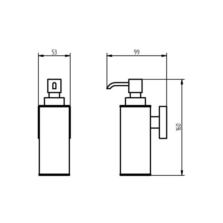 Zeeppomp Haceka Mezzo Metaal Chroom