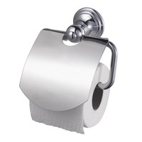 Toiletrolhouder Haceka Allure met Klep Chroom