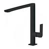 Keukenmengkraan Tres Loft 1-Hendel Uitloop Recht 28.7 cm Rond Mat Zwart