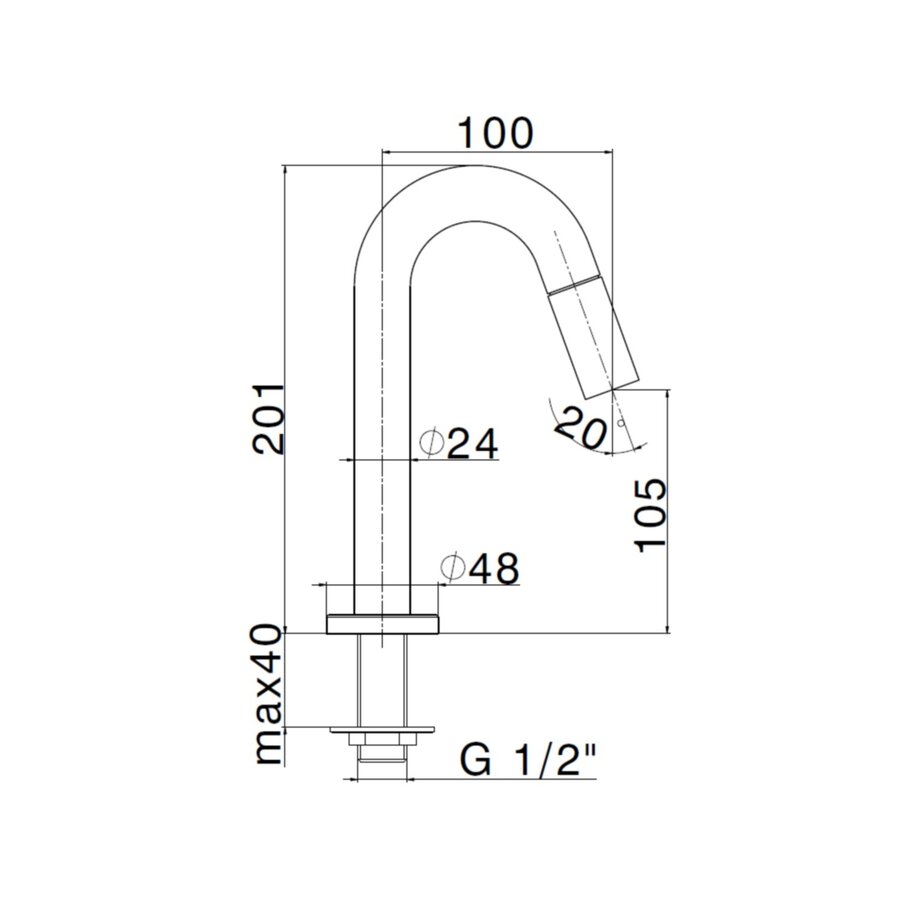 Salenzi Fonteinset Spy 30x30 cm Mat Legergroen (Keuze uit 8 kranen in 4 kleuren)