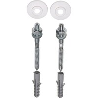 Salenzi Fonteinset Spy 30x30 cm Glans Wit (Keuze uit 8 kranen in 4 kleuren)