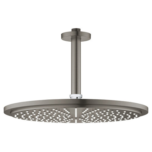 Regendouche Grohe Rainshower Cosmopolitan Metal Met Plafondbuis Hard Graphite Geborsteld 