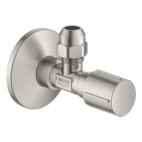 Hoekstopkraan Grohe Angle Valves Supersteel 