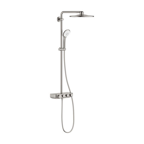 Regendoucheset Grohe Euphoria SmartControl System 31 cm met Glijstang en Handdouche Supersteel 