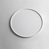 Cosmetica Plank Ideavit Solidplate 25x25x1.2 cm Solid Surface Rond Mat Wit