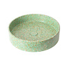 Waskom Ideavit Idea.Smart 42.5x42.5x10 cm Rond Terrazzo Groen