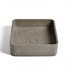 Waskom Ideavit Idea.Zoe 39x39x12 cm Vierkant Terrazzo Grijs/Bruin