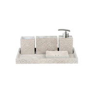 Accessoires Set Ideavit Idea.Pick Vierkant Beton Licht Grijs