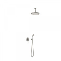 Regendoucheset Tres Clasic Mengkraan Plafondarm Incl. Handdouche RVS
