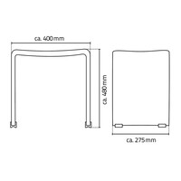 Badkamerkruk Wiesbaden Ridder Trendy Transparant