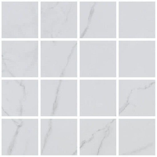 Wandtegel Douglas & Jones Marbles Mozaïek 30x30 cm Glans Lincoln White (Prijs per stuk) 