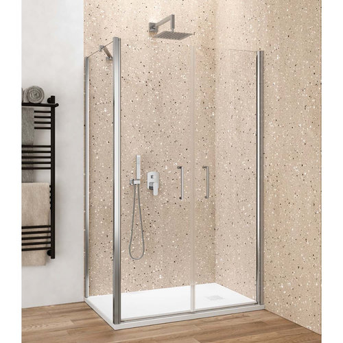 Zijwand Lacus Giglio Evo 70x200 Cm Aluminium Profiel Chroom 