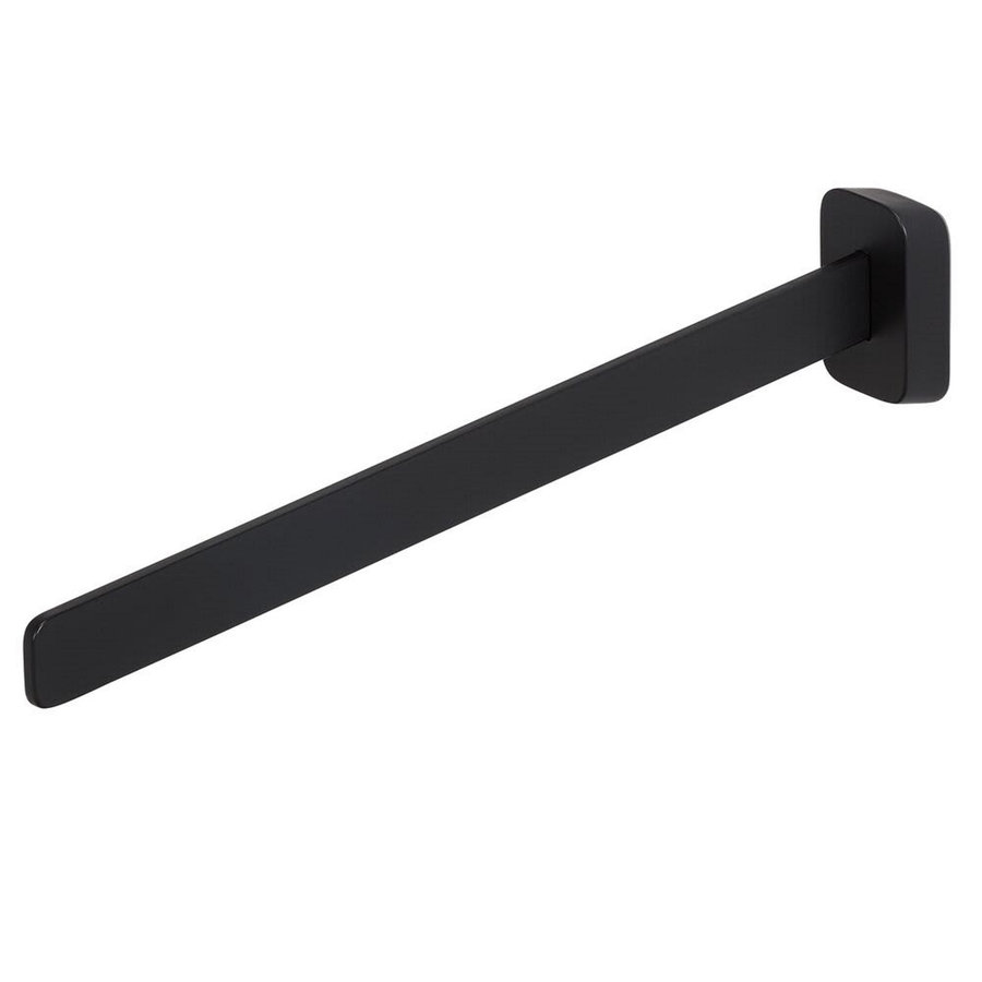 Handdoekrek Geesa Shift 1 Arm Zwart