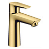 Wastafelmengkraan Talis E 110 HansGrohe Eengreeps met Trekwaste Gepolijst Goud