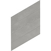 Douglas & Jones Mozaïek Metals Zinc Melt 29x34 cm (Prijs per 6 stuks)