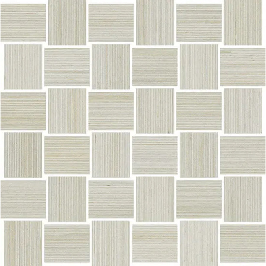 Vloertegel Douglas & Jones Textures Mat Bianco Mozaïek 30x30 cm (Prijs per 5 stuks)