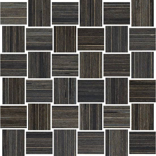 Vloertegel Douglas & Jones Textures Mat Wenge Mozaïek 30x30 cm (Prijs per 5 Stuks) 