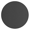 Tres Hoofddouche Tres Plafond 50 cm Rond Mat Zwart